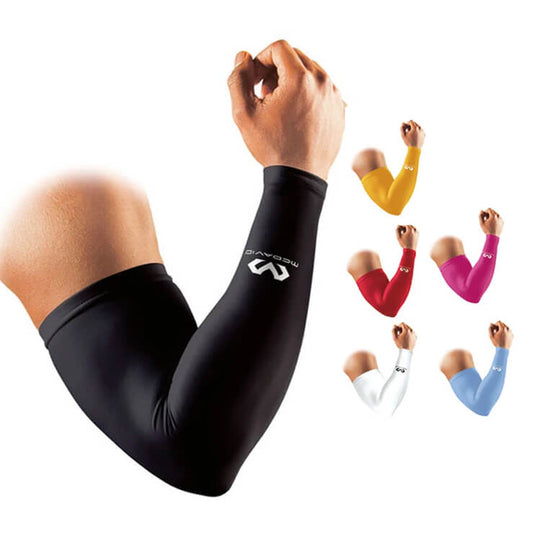 マクダビッド McDavid パワーアームスリーブ 2本入り M6566 肘サポーター 野球 テニス ゴルフ