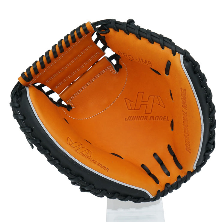 【2025モデル】ハタケヤマ 少年軟式 限定 キャッチャーミット 右投げ用 少年野球 2025 PRO-JM8 捕手用 右利き用 学童野球 子供 キッズ ジュニア 軟式グローブ 軟式グラブ 軟式ミット HATAKEYAMA