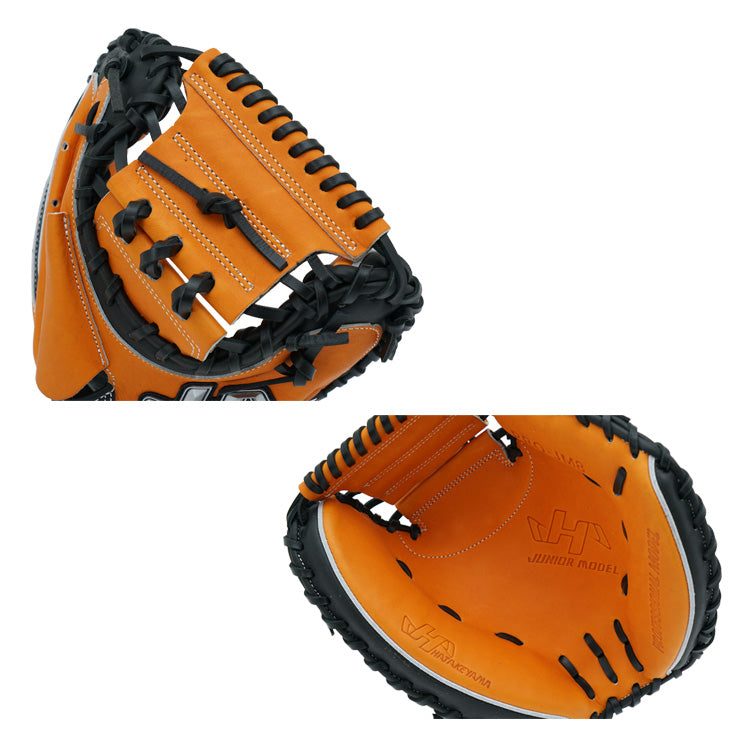 【2025モデル】ハタケヤマ 少年軟式 限定 キャッチャーミット 右投げ用 少年野球 2025 PRO-JM8 捕手用 右利き用 学童野球 子供 キッズ ジュニア 軟式グローブ 軟式グラブ 軟式ミット HATAKEYAMA