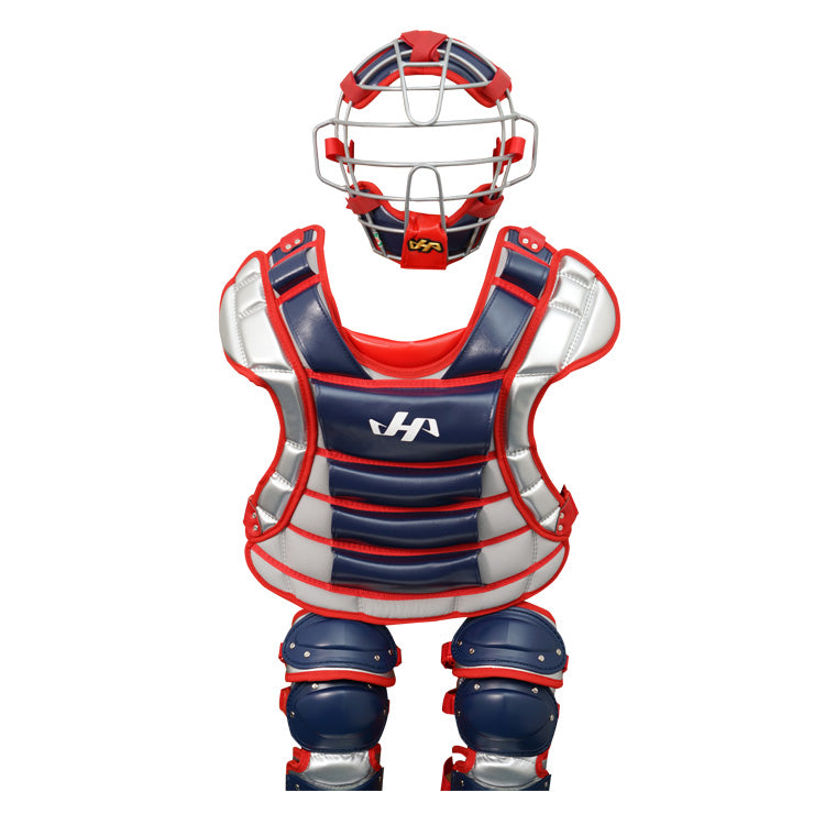 2026モデル】ハタケヤマ 少年軟式 ソフトボール キャッチャー防具 3点