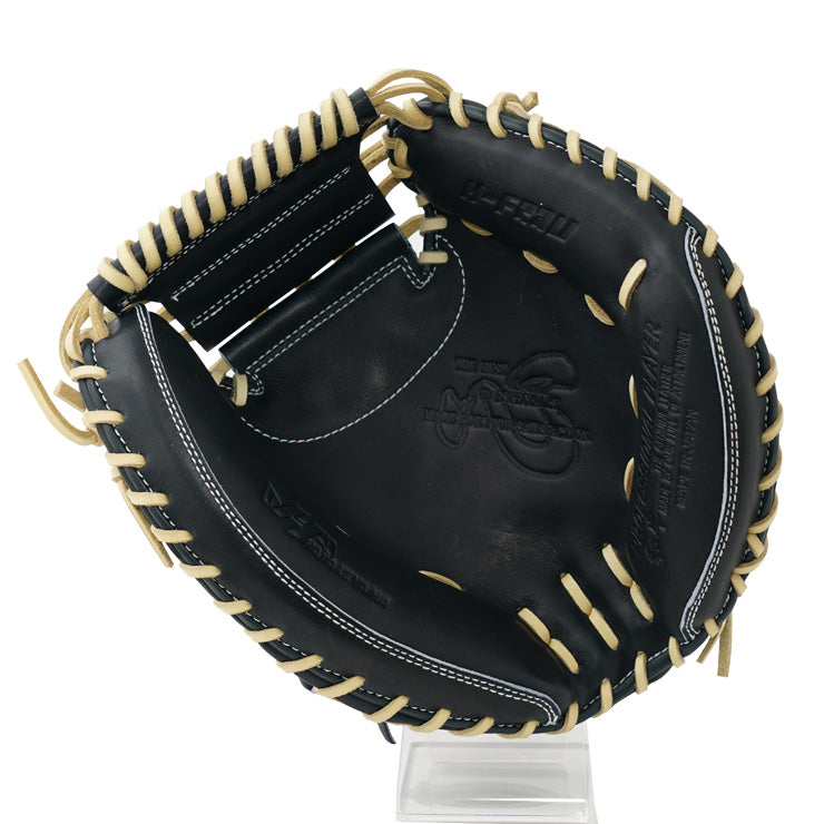 【2026モデル】ハタケヤマ 硬式 キャッチャーミット ハタケヤマプロ 伏見モデル 右投げ用 高校野球対応 H-F23U 捕手用 硬式用 高校生 硬式野球 大学野球 社会人野球 硬式グローブ 硬式グラブ 硬式ミット hatakeyama