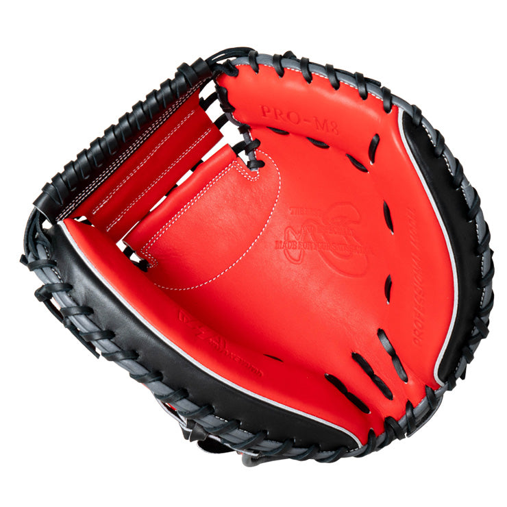 【2027モデル】ハタケヤマ 限定 一般軟式用 キャッチャーミット 右投げ用 シェラームーブ Uバック 27SS PRO-M8 捕手用 右利き用 一般 大人 軟式野球 草野球 カラー 野球グローブ 軟式ミット 軟式グローブ 軟式グラブ グローブ グラブ HATAKEYAMA