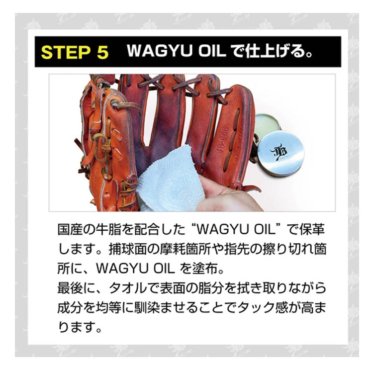 JB 野球 PROTEIOS プロティオス グラブ・ミット用 トリートメント 150ml 保革 汚れ落とし JBPR グラブオイル グラブワックス グローブ グラブ ミット お手入れ メンテナンス用品 和牛JB