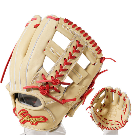 【2026モデル】久保田スラッガー 限定 少年軟式 グローブ グラブ オールラウンド用 右投げ用 J8型 少年野球 KS25-GS2 右利き用 軟式グローブ 軟式グラブ 小学生 こども 子供 キッズ Jr ジュニア kubota slugger