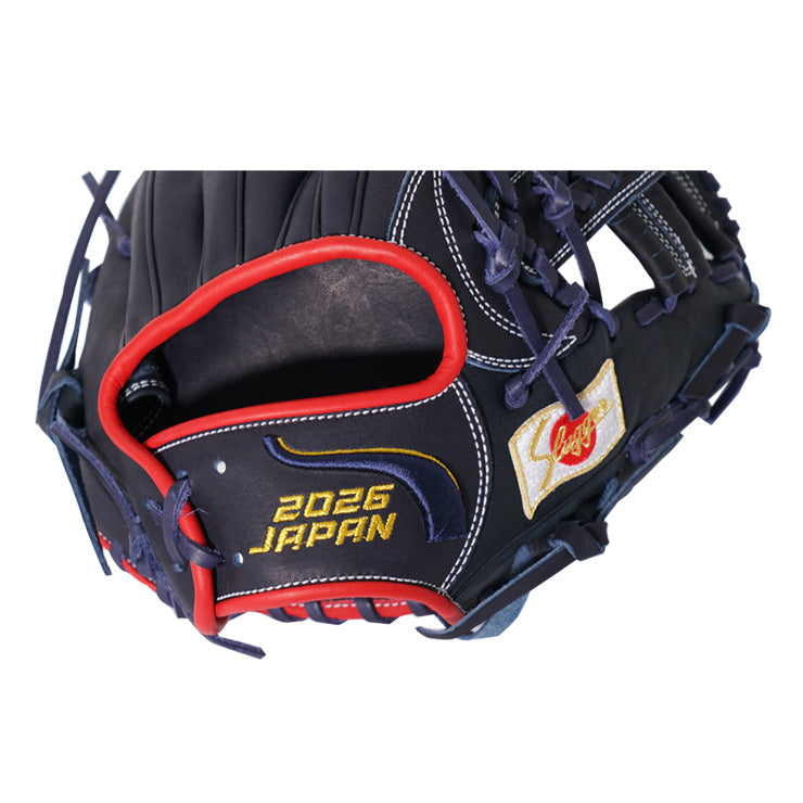 【超限定JAPANモデル】久保田スラッガー 限定 軟式 グローブ グラブ 内野手用 右投げ用 24MS型 JPN-2026G 野球グローブ 野球グラブ 軟式グローブ 軟式グラブ カラーグラブ 右投げ 右利き 大人 一般 軟式野球 草野球 kubota slugger