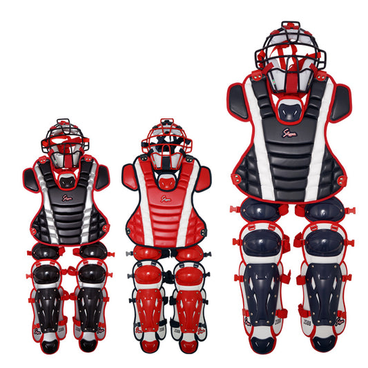 【捕手用具バッグ付き！】久保田スラッガー 少年軟式用 キャッチャー防具 4点セット 少年野球 マスク プロテクター レガーツ スロートガード NJCM-11S CT-11 NJCP-120 NJCL-130 U-54 捕手用 用具 ジュニア 学童野球 レガーツ レガーズ set JSBBマーク あす楽