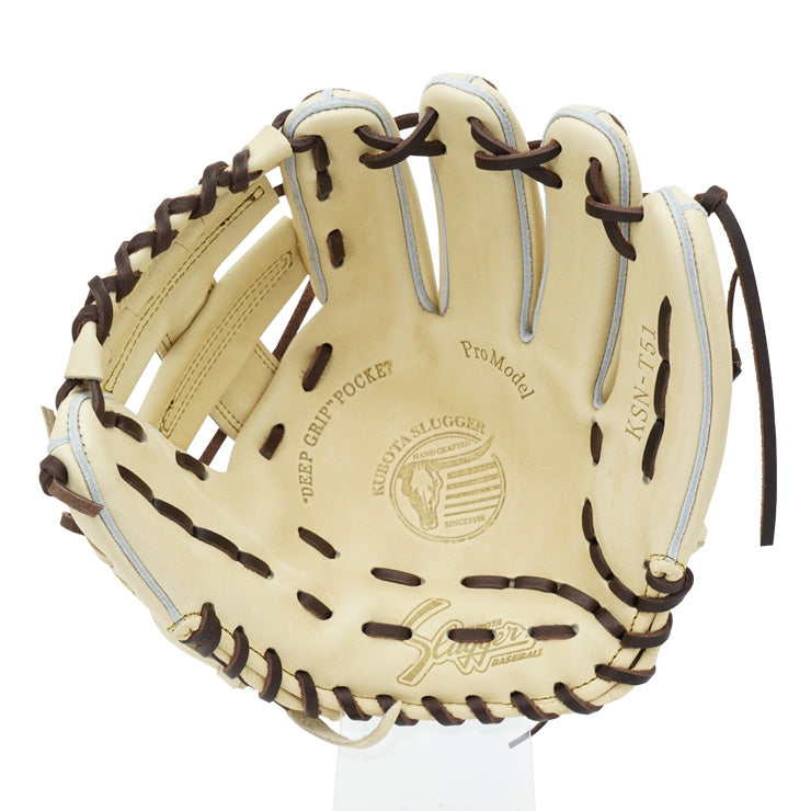 【2025モデル】久保田スラッガー 軟式 グローブ グラブ 内野手用 中野モデル 右投げ用 学生野球対応 KSN-T51 トレンチ×バーガンディ 野球グローブ 野球グラブ 軟式グローブ 軟式グラブ 右投げ 右利き 大人 一般 中学軟式 高校軟式 中学生 軟式野球 kubota slugger