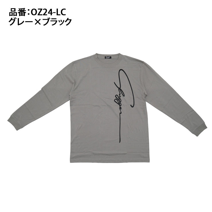 【2024モデル】久保田スラッガー 野球 限定 長袖 Tシャツ コットン メンズ ユニセックス OZ24-LC スポーツウェア カジュアル 普段着 スポカジ 長袖シャツ kubota slugger