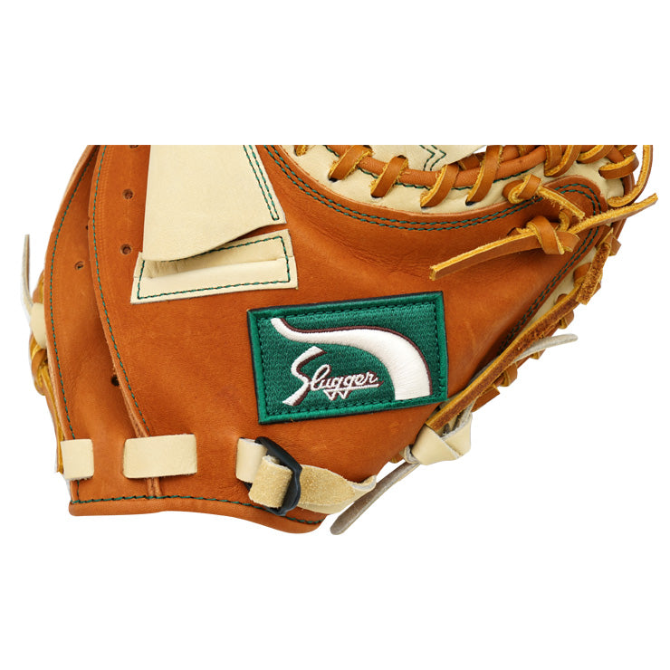 【2025モデル】久保田スラッガー 硬式 軟式 限定 ジュニア用 キャッチャーミット 兼 一般用 トレーニングミット 硬式用 軟式用 R7-TRCMP ジュニア用 少年野球 少年軟式 少年硬式 リトルリーグ 大人 一般 練習用 捕手用 kubota slugger