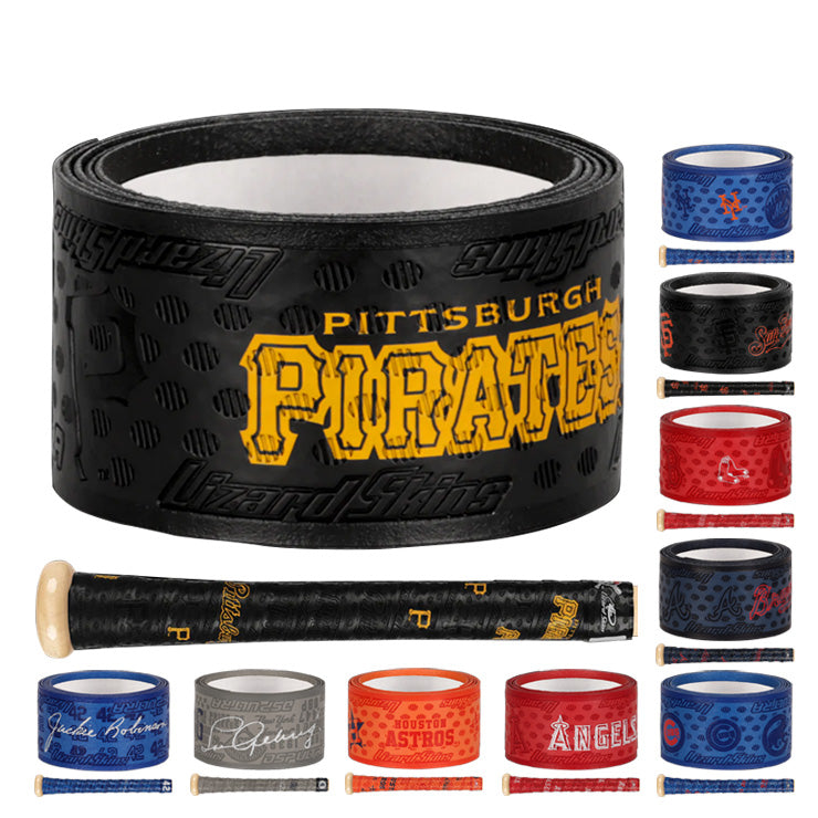 送料無料 リザードスキンズ 野球 グリップテープ MLBシリーズ DSP ULTRA 0.5mm 1.1mm パイレーツ メッツ ジャイアンツ レッドソックス ブレーブス カブス エンジェルス アストロズ ルー・ゲーリッグ ジャッキー・ロビンソン バット用 金属バット 木製バット Lizard Skins