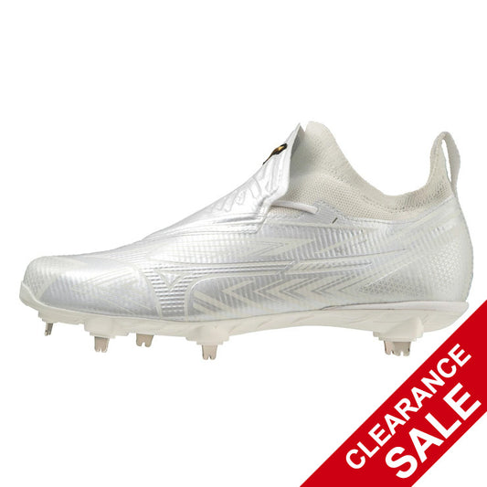 27.0のみ ミズノプロ 野球 白スパイク ライトレボ プロ GS 野手向け 大人 一般 高校野球対応 中学生 11GM230001 靴 金属スパイク 金具スパイク 樹脂底スパイク 軽い 軽量 試合 ホワイト 大きいサイズ mizuno pro