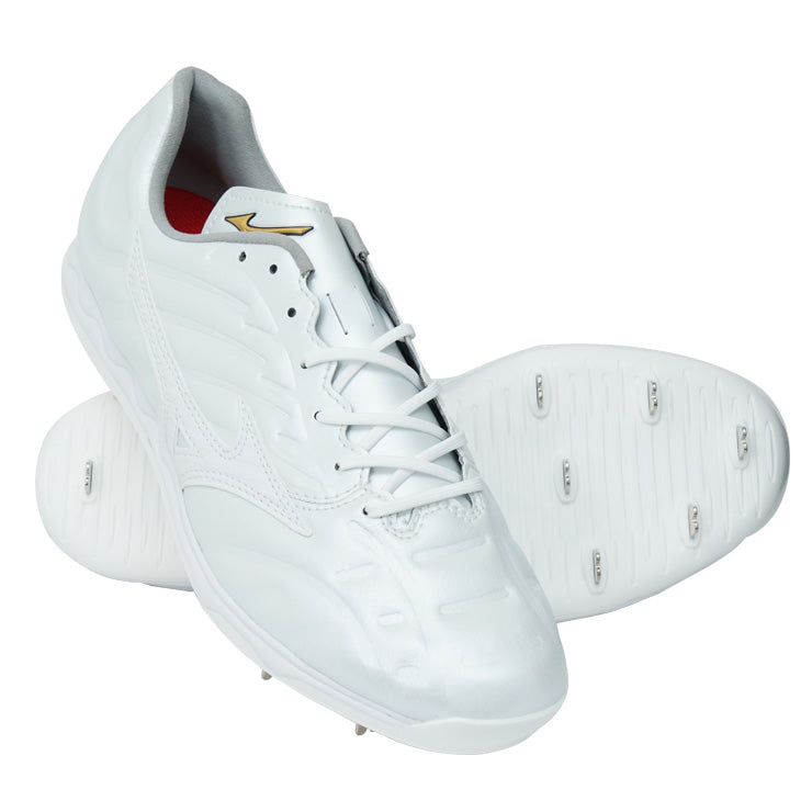 球速が上がるスパイク】2025モデル ミズノプロ 野球 白スパイク 投手