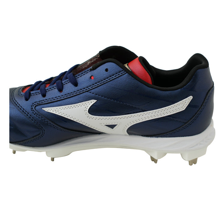 【球速が上がるスパイク】2026モデル ミズノ グローバルエリート 限定 野球 スパイク 投手向け スピードレボ エリート2 勝色コレクション ワイド 3E 大人 一般 26.0～29.0 ローカット 11GM261029 ピッチャー 金属スパイク 金具スパイク 試合 大きいサイズ mizuno