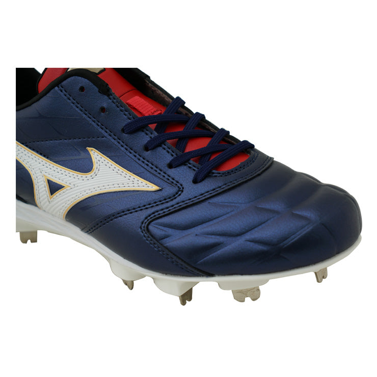 【球速が上がるスパイク】2026モデル ミズノ グローバルエリート 限定 野球 スパイク 投手向け スピードレボ エリート2 勝色コレクション ワイド 3E 大人 一般 26.0～29.0 ローカット 11GM261029 ピッチャー 金属スパイク 金具スパイク 試合 大きいサイズ mizuno