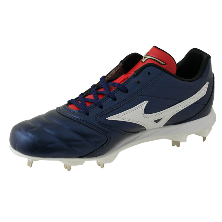 【球速が上がるスパイク】2026モデル ミズノ グローバルエリート 限定 野球 スパイク 投手向け スピードレボ エリート2 勝色コレクション ワイド 3E 大人 一般 26.0～29.0 ローカット 11GM261029 ピッチャー 金属スパイク 金具スパイク 試合 大きいサイズ mizuno