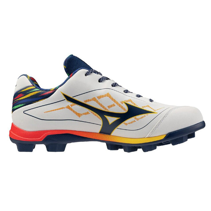 【2026モデル】ミズノ 野球 限定 ポイントスパイク クッションレボダイア BASEBALL DREAM PACK カラースパイク ワイド 3E 25.0～29.0 11GP262010 大人 一般 スタッドスパイク 紐 反発 負担軽減 靴 試合 大きいサイズ mizuno