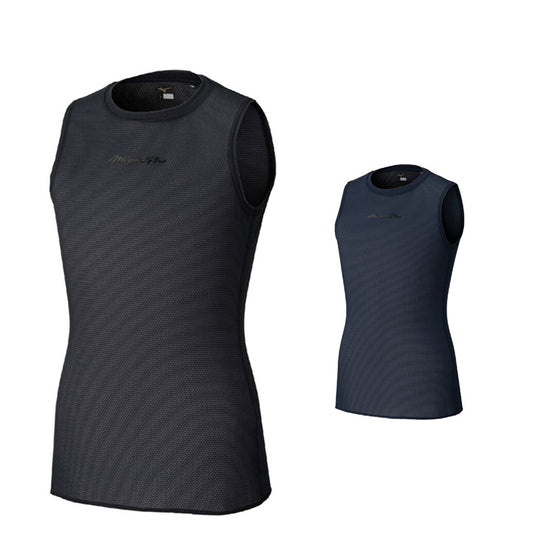 【2025モデル】ミズノプロ 野球 KUGEKI バイオギア アンダーシャツ ノースリーブ ローネック 涼伸 フィットアンダーシャツ ピチピチ 大人 一般 12JACQ23 丸首 高校野球 中学生 高校生 インナー シャツ 黒 紺 涼しい ぴっちり 大きいサイズあり mizuno pro