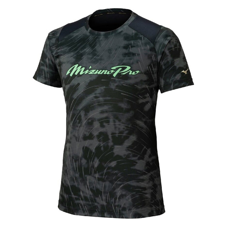 【2026モデル】ミズノプロ ウェア 半袖 ソーラーカット Tシャツ メンズ ユニセックス 夏物 12JADT51 スポーツウェア トレーニングウェア 夏用 半袖シャツ ランニング ジョギング ジム 野球ウェア mizuno pro 大きいサイズ