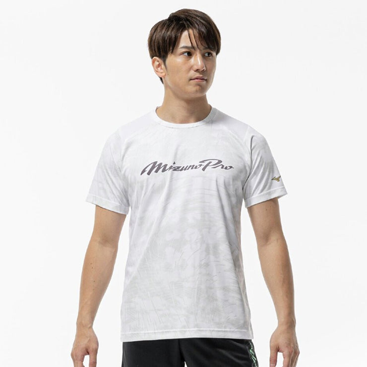 【2026モデル】ミズノプロ ウェア 半袖 ソーラーカット Tシャツ メンズ ユニセックス 夏物 12JADT51 スポーツウェア トレーニングウェア 夏用 半袖シャツ ランニング ジョギング ジム 野球ウェア mizuno pro 大きいサイズ