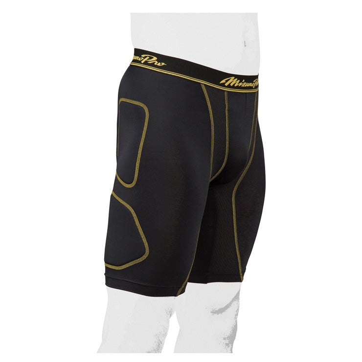 ミズノプロ 野球 スライディングパンツ パッド付き ファウルカップ収納式 大人 一般 高校野球 12JBAP11 スラパン アンダータイツ インナー ショーツ 高校生 中学生 大きいサイズあり mizuno pro