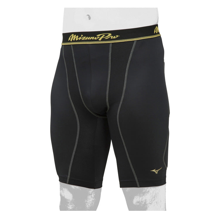 ミズノプロ 野球 スライディングパンツ パッド付き ファウルカップ収納式 大人 一般 高校野球 12JBAP11 スラパン アンダータイツ インナー ショーツ 高校生 中学生 大きいサイズあり mizuno pro