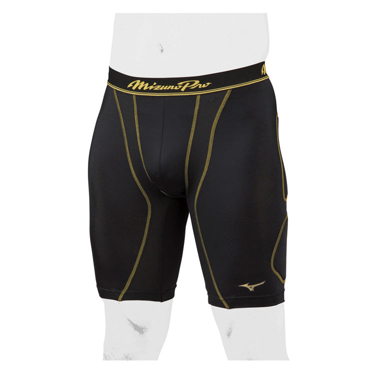 ミズノプロ 野球 スライディングパンツ パッド付き ファウルカップ収納式 大人 一般 高校野球 12JBAP11 スラパン アンダータイツ インナー ショーツ 高校生 中学生 大きいサイズあり mizuno pro