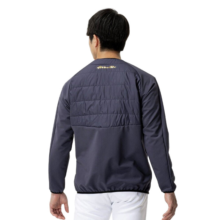 【2025モデル】ミズノプロ 野球 ウェア テックフィルブレスサーモ ミドラージャケット 長袖 メンズ 冬物 12JECV73 ジャンパー あったかい 温かい スポーツウェア トレーニングウェア ゴルフウェア ウィンドブレーカー グランドコート 冬用 mizuno pro 大きいサイズ