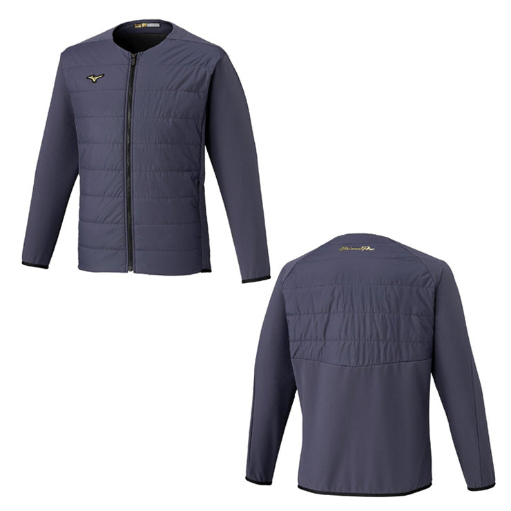 【2025モデル】ミズノプロ 野球 ウェア テックフィルブレスサーモ ミドラージャケット 長袖 メンズ 冬物 12JECV73 ジャンパー あったかい 温かい スポーツウェア トレーニングウェア ゴルフウェア ウィンドブレーカー グランドコート 冬用 mizuno pro 大きいサイズ