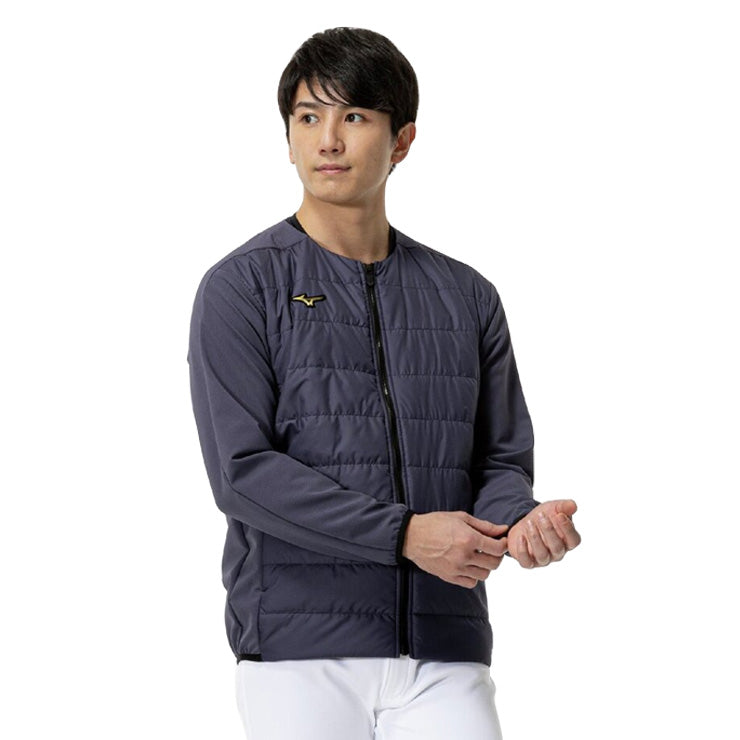 【2025モデル】ミズノプロ 野球 ウェア テックフィルブレスサーモ ミドラージャケット 長袖 メンズ 冬物 12JECV73 ジャンパー あったかい 温かい スポーツウェア トレーニングウェア ゴルフウェア ウィンドブレーカー グランドコート 冬用 mizuno pro 大きいサイズ