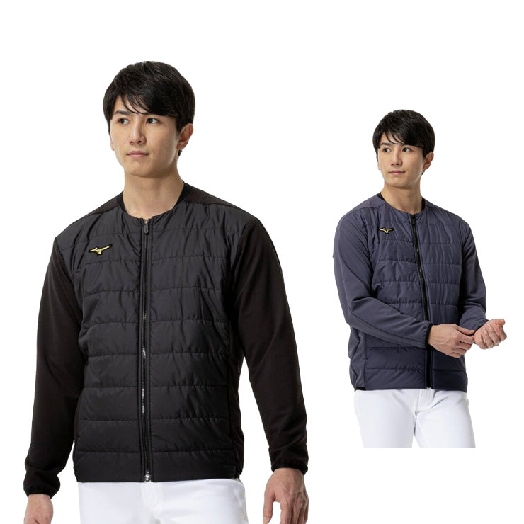 【2025モデル】ミズノプロ 野球 ウェア テックフィルブレスサーモ ミドラージャケット 長袖 メンズ 冬物 12JECV73 ジャンパー あったかい 温かい スポーツウェア トレーニングウェア ゴルフウェア ウィンドブレーカー グランドコート 冬用 mizuno pro 大きいサイズ