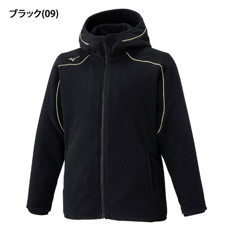 2026モデル】ミズノ 野球 ジュニア用 フリースフーディー 厚手