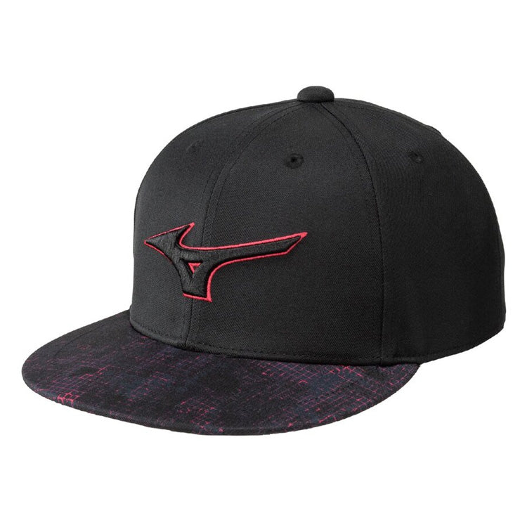 【2025モデル】ミズノ フラットキャップ アジャスター式 メンズ ユニセックス 12JWCX87 野球帽 帽子 スポーツキャップ ベースボールキャップ ぼうし mizuno