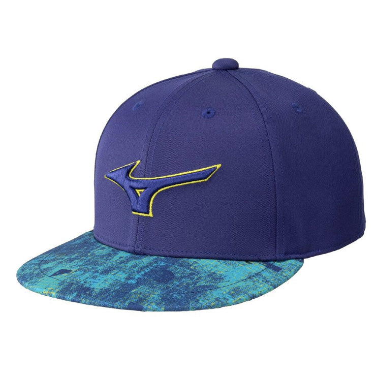 【2025モデル】ミズノ フラットキャップ アジャスター式 メンズ ユニセックス 12JWCX87 野球帽 帽子 スポーツキャップ ベースボールキャップ ぼうし mizuno