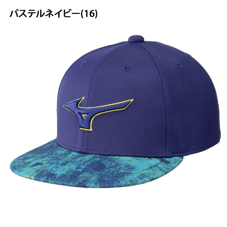 【2025モデル】ミズノ フラットキャップ アジャスター式 メンズ ユニセックス 12JWCX87 野球帽 帽子 スポーツキャップ ベースボールキャップ ぼうし mizuno