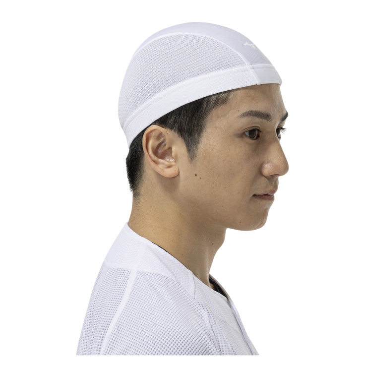 【2026モデル】ミズノ クーリング インナーキャップ 濡らして帽子の下に着用 12JWDX15 夏 猛暑 冷たい 冷やす 気持ちいい 熱中症対策 暑さ対策 屋外作業 野球 高校野球 ゴルフ テニス スポーツ アウトドア 観戦 mizuno
