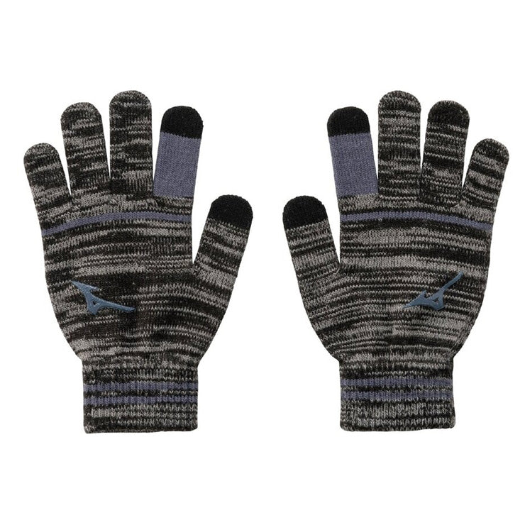 【2025モデル】ミズノ ニット手袋 防寒 スマホ対応 冬用 大人 一般 12JYCA50 限定 あったかい 暖かい 温かい てぶくろ 通勤 通学 アクセサリー mizuno
