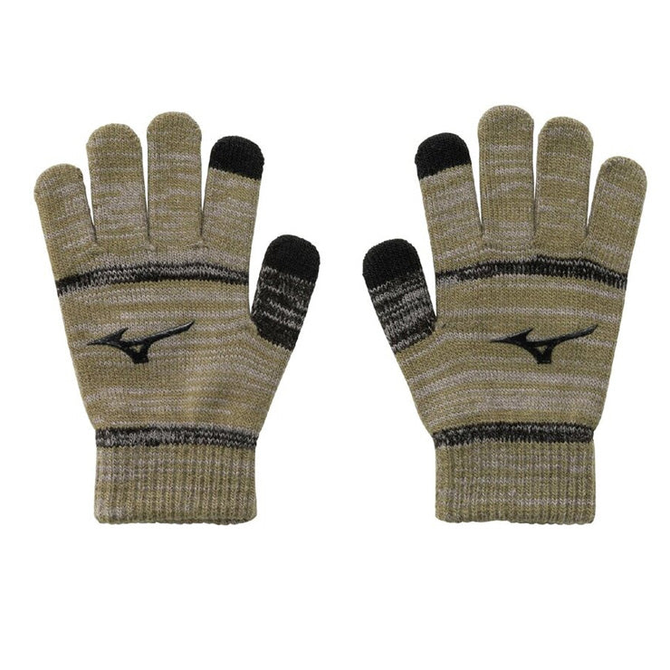 【2025モデル】ミズノ ジュニア用 ニット手袋 防寒 スマホ対応 冬用 12JYCA51 少年野球 こども キッズ Jr 子供 子ども 限定 あったかい 暖かい 温かい てぶくろ アクセサリー mizuno global elite
