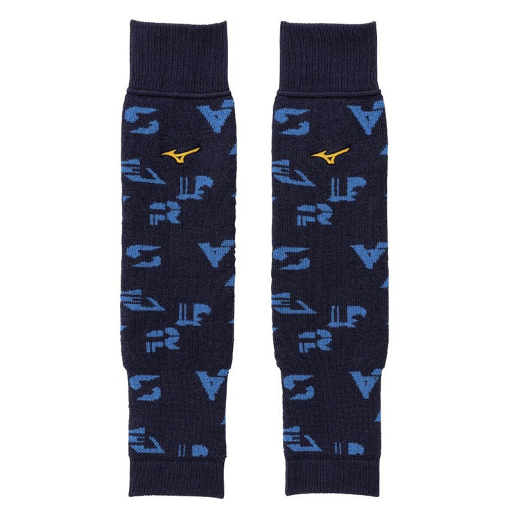 【2025モデル】ミズノプロ 野球 ブレスサーモ レッグウォーマー 両足用 冬用 12JYCU50 派手 カラフル オーバーストッキング 暖かい あったかい 冬練 秋冬 防寒 一般 大人 草野球 mizuno