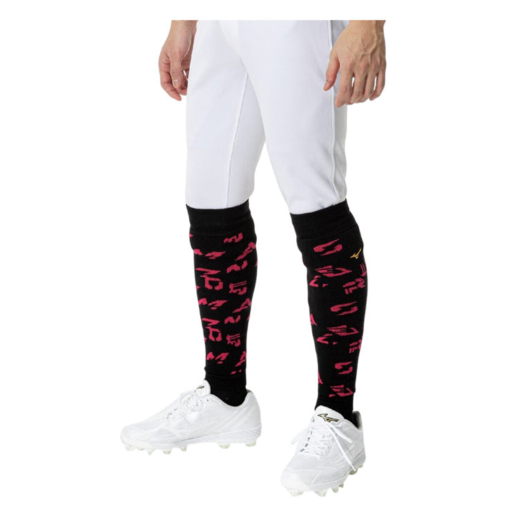 【2025モデル】ミズノプロ 野球 ブレスサーモ レッグウォーマー 両足用 冬用 12JYCU50 派手 カラフル オーバーストッキング 暖かい あったかい 冬練 秋冬 防寒 一般 大人 草野球 mizuno