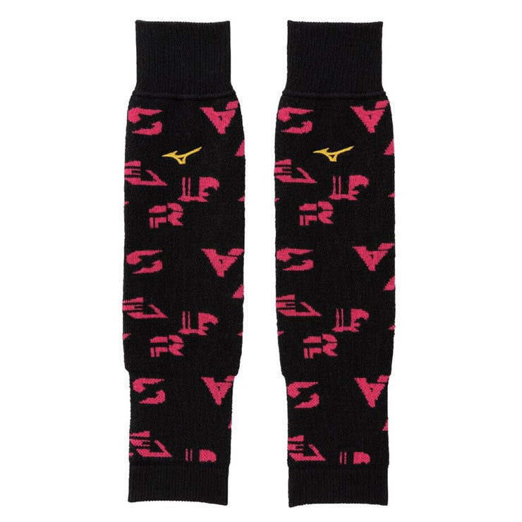 【2025モデル】ミズノプロ 野球 ブレスサーモ レッグウォーマー 両足用 冬用 12JYCU50 派手 カラフル オーバーストッキング 暖かい あったかい 冬練 秋冬 防寒 一般 大人 草野球 mizuno