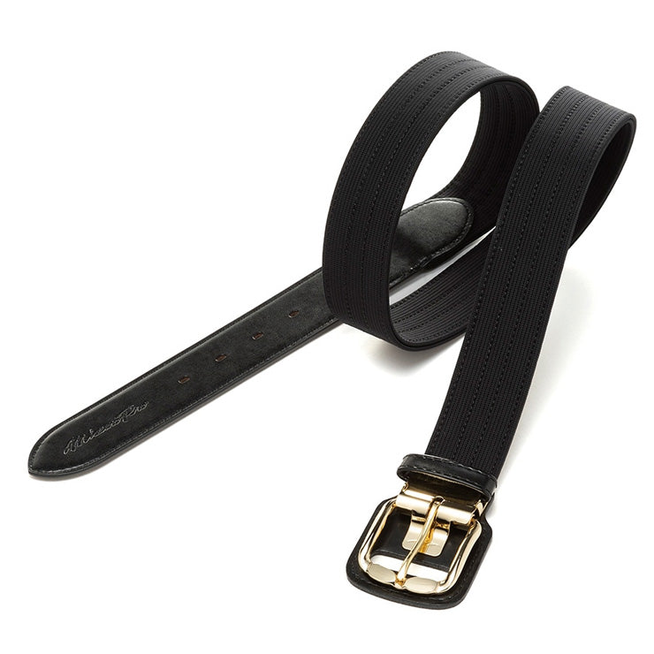 【球が速くなるベルト】ミズノプロ 野球 イージーゲイン ストレッチベルト ブラック ネイビー 高校野球対応 大人 一般 12JYCV06 練習用 試合用 高校生 中学生 黒 紺 mizuno