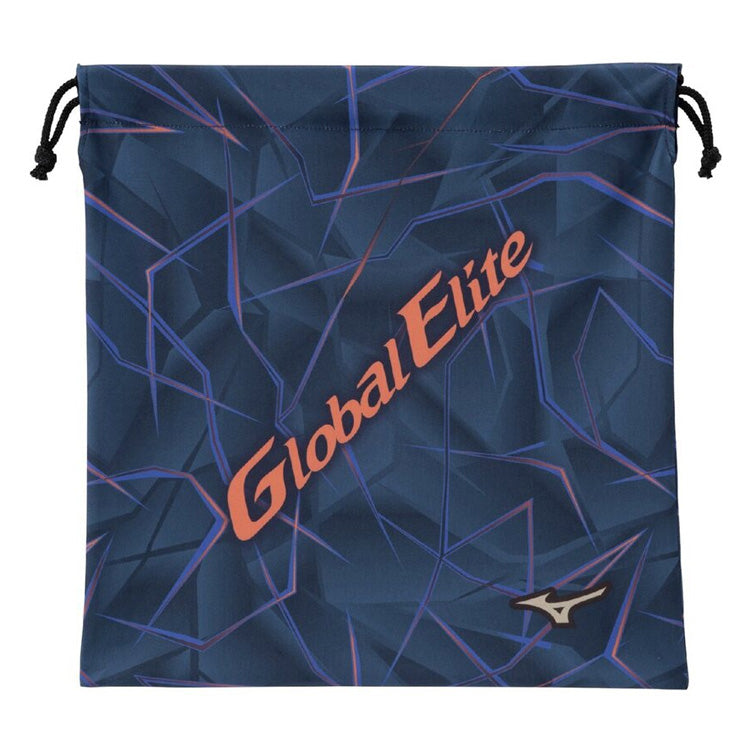 【2026モデル】ミズノ グローバルエリート 野球 限定 グラブ袋 グローブ袋 マルチ袋 スパイク袋 12JYDX74 巾着袋 刺繍可能 mizuno