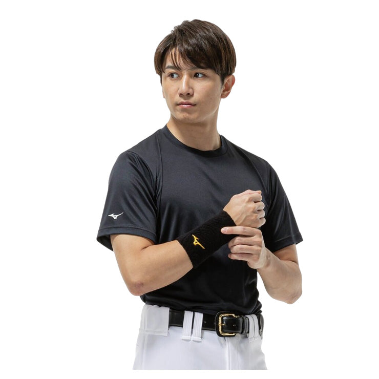 【2026モデル】ミズノプロ 限定 リストバンド 1個入り 片手用 12JYDY50 手首 野球 汗拭き mizuno pro