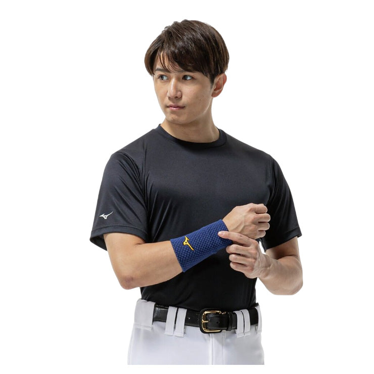 【2026モデル】ミズノプロ 限定 リストバンド 1個入り 片手用 12JYDY52 手首 野球 汗拭き mizuno pro