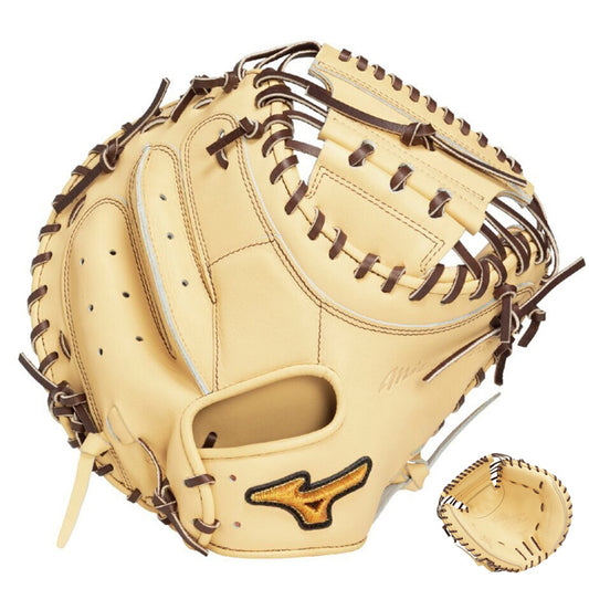 【2025モデル】ミズノプロ 硬式 キャッチャーミット 號 SAKEBI B-D型 右投げ用 限定カラー 高校野球対応 1AJCH33000 BSSショップ限定 捕手用 硬式用 高校生 硬式野球 大人 一般 硬式グローブ 硬式グラブ 硬式ミット mizuno pro