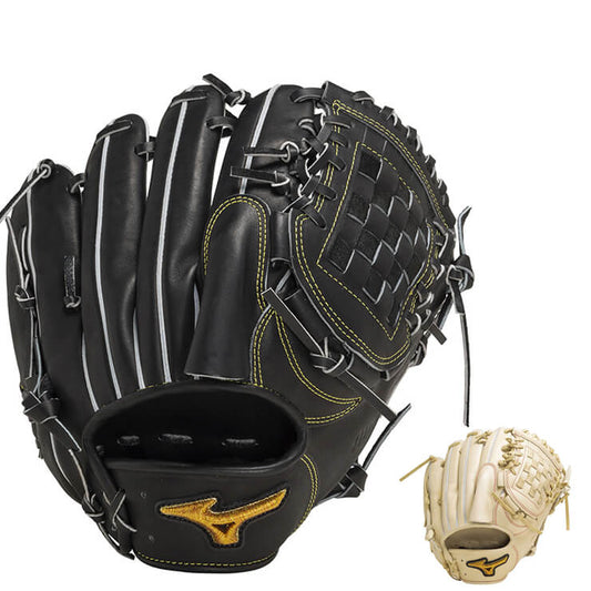 【2024モデル】ミズノプロ クラシック 硬式 グローブ グラブ 投手用 右投げ用 左投げ用 限定仕様 MIZUNO PRO Classic サイズ11 ヨコ型 高校野球対応 1AJGH31101 ピッチャー用 BSSショップ限定 硬式野球 大人 一般 高校生 硬式グローブ 硬式グラブ