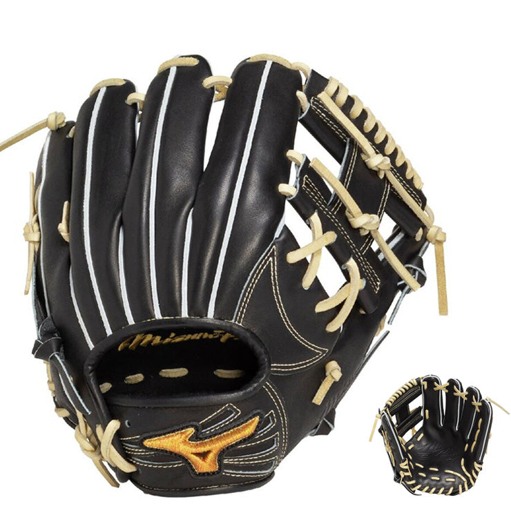 【平裏刺繍1円】2025モデル ミズノプロ 限定 硬式 グローブ グラブ 内野手用 右投げ用 長岡モデル サイズ10 Crafted Edition 高校野球対応 1AJGH33043 BSSショップ限定 硬式野球 大人 一般 高校生 硬式グローブ 硬式グラブ 国産 日本製 mizuno pro