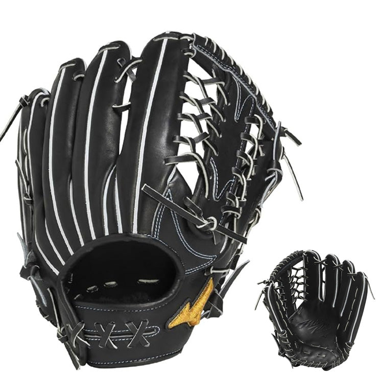 【平裏刺繍1円】2025モデル ミズノプロ 限定 硬式 グローブ グラブ 外野手用 右投げ用 イチローモデル サイズ18N 高校野球対応 1AJGH3317 BSSショップ限定 硬式野球 大人 一般 高校生 硬式グローブ 硬式グラブ 国産 日本製 mizuno pro