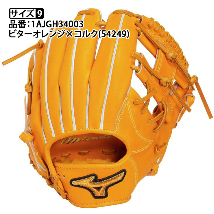 平裏刺繍1円】2026モデル ミズノプロ 限定 硬式 グローブ グラブ 内