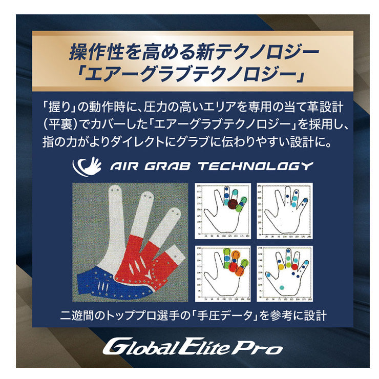 【2026モデル】ミズノ 硬式 グローブ グラブ 内野手用 グローバルエリート プロ サイズ9 右投げ用 高校野球対応 1AJGH34313 内野用 大人 一般 硬式グローブ 硬式グラブ mizuno global elite pro 日本製 国産